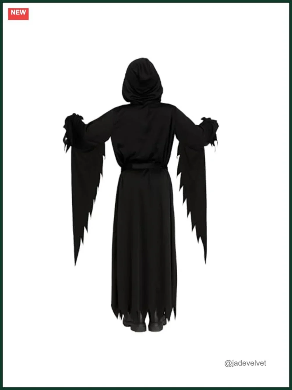 Officially Licensed Ghost Face Aged Child Costume - Mask, Belt, Hooded Robe